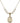 Saint Cecilia Crystal Necklace | 3/4 inch | 6mm Beads   14kt Gold Filled