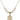 Saint Bernadette Crystal Necklace | 3/4 inch | 6mm Beads   14kt Gold Filled