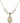 Saint Bernadette Crystal Necklace | 3/4 inch | 6mm Beads   14kt Gold Filled