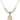 Saint Brendan the Navigator Crystal Necklace | 3/4 inch | 6mm Beads   14kt Gold Filled