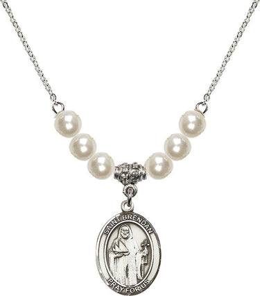 Collar de cristal San Brandán el Navegante | 1,9 cm | N31-8018