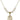 Saint Camillus of Lellis Crystal Necklace | 3/4 inch | 6mm Beads   14kt Gold Filled