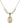 Saint Camillus of Lellis Crystal Necklace | 3/4 inch | 6mm Beads   14kt Gold Filled