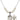 Saint Camillus of Lellis Crystal Necklace | 3/4 inch | 6mm Beads   Sterling Silver