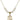 Saint Charles Borromeo Crystal Necklace | 3/4 inch | 6mm Beads   14kt Gold Filled