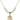 Saint Catherine Laboure Crystal Necklace | 3/4 inch | 6mm Beads   14kt Gold Filled