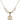 Saint Daniel Crystal Necklace | 3/4 inch | 6mm Beads   14kt Gold Filled