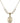Saint Daniel Crystal Necklace | 3/4 inch | 6mm Beads   14kt Gold Filled
