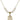 Saint Dennis Crystal Necklace | 3/4 inch | 6mm Beads   14kt Gold Filled