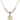 Saint Edward the Confessor Crystal Necklace | 3/4 inch | 6mm Beads   14kt Gold Filled