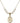 Saint Edward the Confessor Crystal Necklace | 3/4 inch | 6mm Beads   14kt Gold Filled