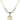 Saint Dominic de Guzman Crystal Necklace | 3/4 inch | 6mm Beads   14kt Gold Filled