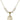 Saint Elmo Crystal Necklace | 3/4 inch | 6mm Beads   14kt Gold Filled