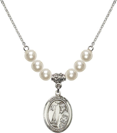 Collar de cristal San Telmo | 1,9 cm | Cuentas de 6 mm | N31-8031