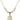 Saint Dymphna Crystal Necklace | 3/4 inch | 6mm Beads   14kt Gold Filled