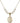 Saint Dymphna Crystal Necklace | 3/4 inch | 6mm Beads   14kt Gold Filled