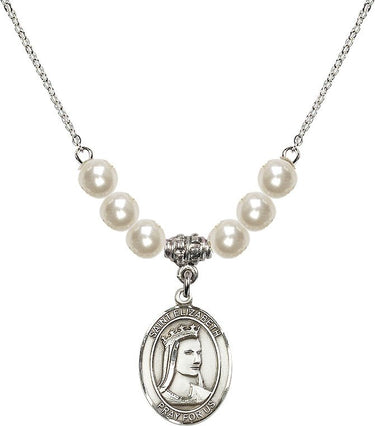 Collar de Cristal Santa Isabel de Hungría | 3/4 pulgada | Cuentas de 6 mm