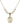 Saint Francis de Sales Crystal Necklace | 3/4 inch | 6mm Beads   14kt Gold Filled