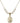 Saint Francis Xavier Crystal Necklace | 3/4 inch | 6mm Beads   14kt Gold Filled