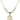 Saint Genesius of Rome Crystal Necklace | 3/4 inch | 6mm Beads   14kt Gold Filled