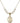 Saint Genesius of Rome Crystal Necklace | 3/4 inch | 6mm Beads   14kt Gold Filled