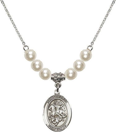 Collar de Cristal San Jorge | 1.9 cm | Cuentas de 6 mm