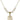 Saint Helen Crystal Necklace | 3/4 inch | 6mm Beads   14kt Gold Filled