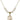 Holy Spirit Crystal Necklace | 3/4 inch | 6mm Beads   14kt Gold Filled