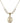 Saint Henry II Crystal Necklace | 3/4 inch | 6mm Beads   14kt Gold Filled