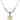 Saint Gregory the Great Crystal Necklace | 3/4 inch | 6mm Beads   14kt Gold Filled