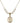 Saint Gregory the Great Crystal Necklace | 3/4 inch | 6mm Beads   14kt Gold Filled