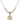 Saint Isidore of Seville Crystal Necklace | 3/4 inch | 6mm Beads   14kt Gold Filled