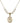 Saint Isidore of Seville Crystal Necklace | 3/4 inch | 6mm Beads   14kt Gold Filled