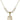 Saint Justin Crystal Necklace | 3/4 inch | 6mm Beads   14kt Gold Filled