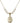 Saint Joan of Arc Crystal Necklace | 3/4 inch | 6mm Beads   14kt Gold Filled