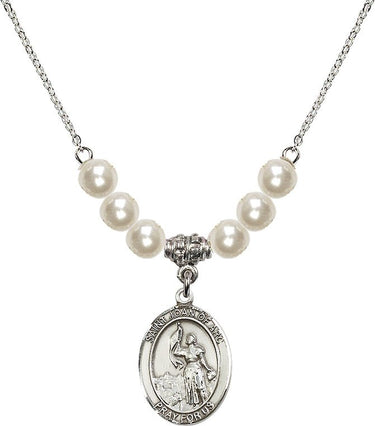 Collar de Cristal Santa Juana de Arco | 1.9 cm | Cuentas de 6 mm