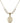 Saint John the Baptist Crystal Necklace | 3/4 inch | 6mm Beads   14kt Gold Filled