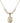 Saint John the Apostle Crystal Necklace | 3/4 inch | 6mm Beads   14kt Gold Filled