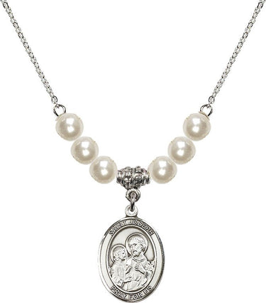 Collar de Cristal San José | 3/4 pulgada | Cuentas de 6 mm | N31-8058
