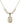 Saint Joshua Crystal Necklace | 3/4 inch | 6mm Beads   14kt Gold Filled