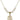 Saint Jude Thaddeus Crystal Necklace | 3/4 inch | 6mm Beads   14kt Gold Filled