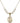 Saint Jude Thaddeus Crystal Necklace | 3/4 inch | 6mm Beads   14kt Gold Filled