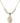 Saint Kevin Crystal Necklace | 3/4 inch | 6mm Beads   14kt Gold Filled