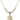Saint Lucia of Syracuse Crystal Necklace | 3/4 inch | 6mm Beads   14kt Gold Filled