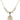 Saint Lazarus Crystal Necklace | 3/4 inch | 6mm Beads   14kt Gold Filled