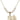Saint Luke the Apostle Crystal Necklace | 3/4 inch | 6mm Beads   14kt Gold Filled