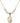 Saint Luke the Apostle Crystal Necklace | 3/4 inch | 6mm Beads   14kt Gold Filled