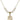 Saint Maria Faustina Crystal Necklace | 3/4 inch | 6mm Beads   14kt Gold Filled