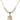 Saint Mark the Evangelist Crystal Necklace | 3/4 inch | 6mm Beads   14kt Gold Filled