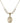 Saint Mark the Evangelist Crystal Necklace | 3/4 inch | 6mm Beads   14kt Gold Filled